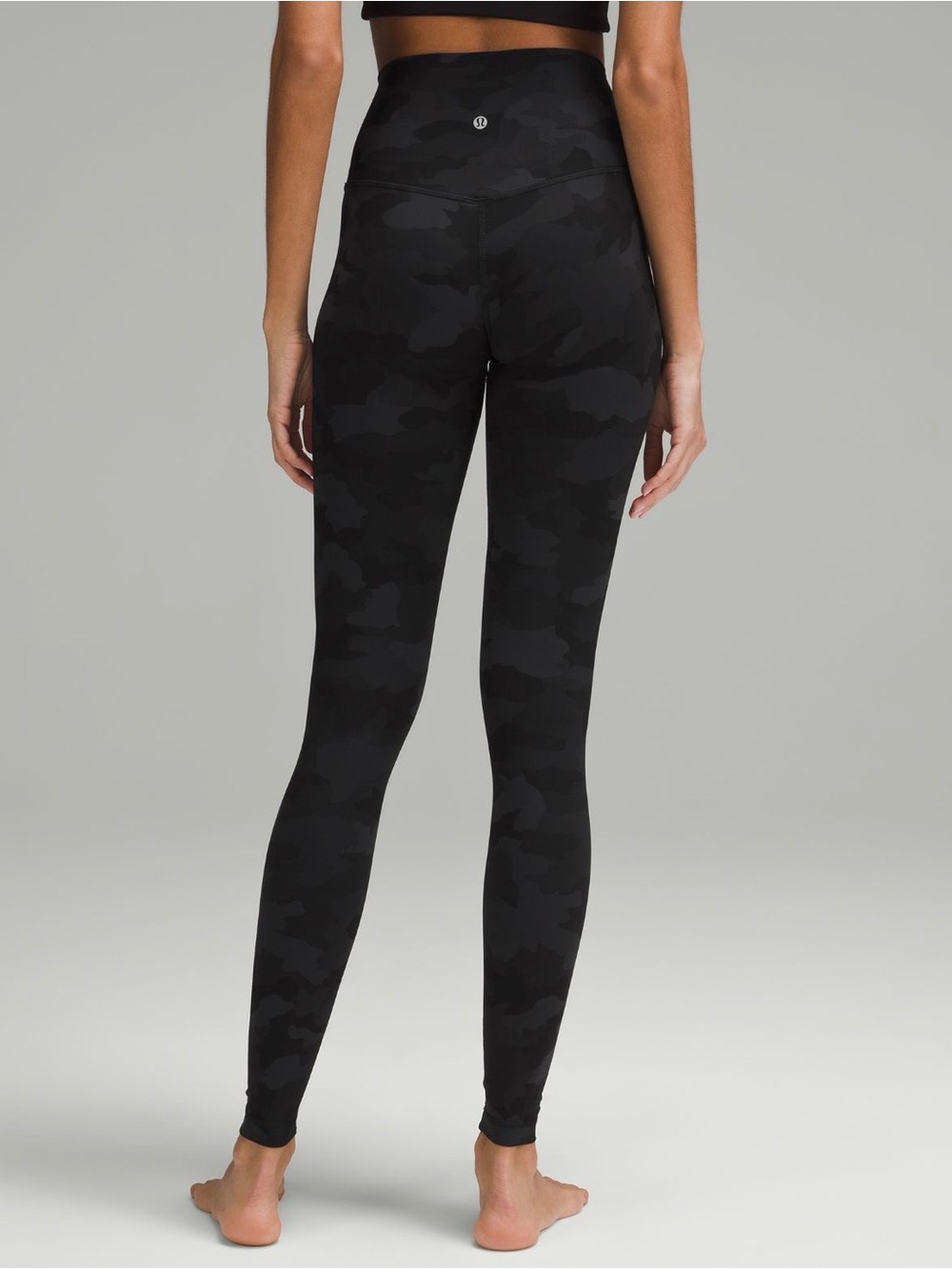 lululemon athletica Black Camo High-Waist Leggings
